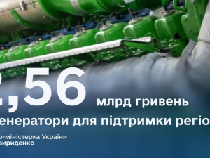 Запорізьку область підсилять генераторами: уряд виділив кошти на закупівлю обладнання