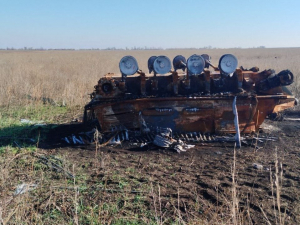 На Запорізькому напрямку знищили перший новий російський всюдихід «Пластун-СН» - фото