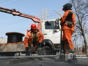 Модернізація освітлення у Запоріжжя, фото міськради