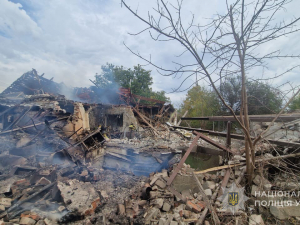 Влучив у автівку - на Запоріжжі FPV-дрон поранив чоловіка у його власному дворі (фото)