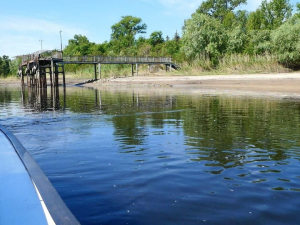 У Запоріжжі стрімко падає рівень води в Дніпрі: чи є загибель риби