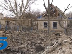 У мережі оприлюднили відео наслідків ракетного обстрілу села Лежине