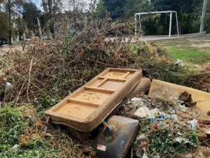 В одному з районів Запоріжжя виявили стихійне сміттєзвалище біля житлових будинків