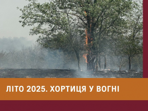 Хортиця після вогню - масштабна пожежа спустошила частину унікальної природи острова