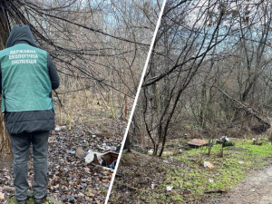 Сміття на шляху до парку: у Запоріжжі містяни викликали екологів перевірити територію (фото)