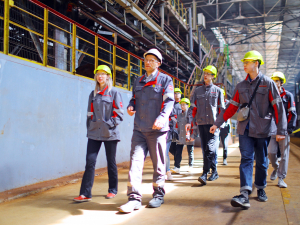 Назустріч професії – учні фахового коледжу відвідали одне з найбільших металургійних підприємств Запоріжжя