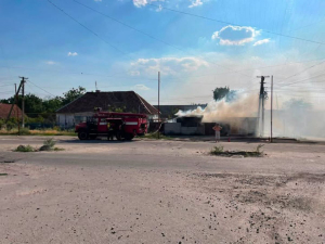На фото Кушугумської селищної ради: місце ворожого удару і загибелі Марини Самоц