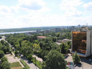 Запоріжжя з висоти. Фото: Антоніна Фролова