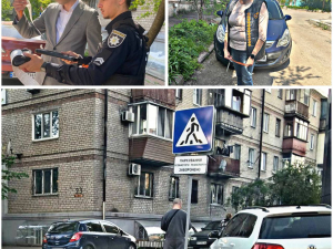 Прославилися в соцмережах - у Запоріжжі покарали водіїв за неправильне паркування 