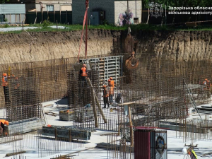 Завершили ключовий етап - як у Запоріжжі просувається будівництво підземної школи у Дніпровському районі (фото, відео)
