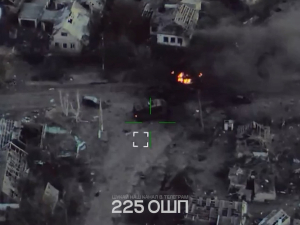 На Гуляйпільському напрямку військові РФ намагалися прорватися на танку і мотоциклах, фото: 225 ОПШ