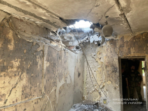 Наслідки наслідки ворожих обстрілів Запорізької області за 6 червня, фото Нацполіції
