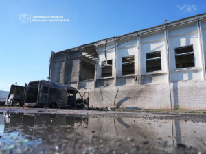 Атака на "Нову пошту" в Запоріжжі 19 червня 