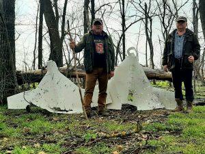 Усіяна дронами Хортиця: запорізький дослідник показав наслідки ворожих атак (фото)