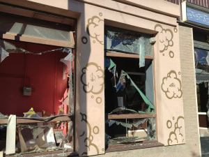 Внаслідок атаки дронами на Запоріжжя постраждав хаб для переселенців та соціальна пральня (фото)