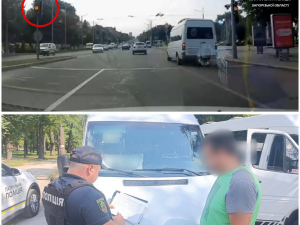 Потрапив у кадр - у Запоріжжі маршрутника-порушника покарали завдяки відео очевидців
