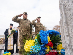 У Запоріжжі відкрили Меморіал пам’яті Героїв бригади «Хортиця» (фото)