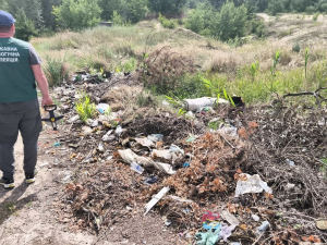 Неподобство на проспекті - в одному з районів Запоріжжя виявили стихійне звалище просто неба (фото)