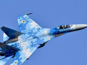 Пілот 114 бригади тактичної авіації «OSCAR» на літаку МіГ-29 за один виліт знищив чотири броньовані машини окупантів на Запорізькому напрямку.
