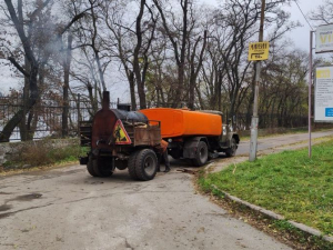 На острові Хортиця відремонтували найстрашніші дороги - фото