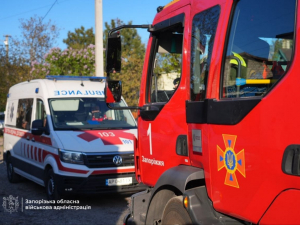 Наслідки обстрілу Запоріжжя 3 травня, фото ЗОВА