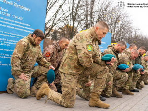 У Запоріжжі вшанували морпіхів, які віддали життя за Україну (фото)