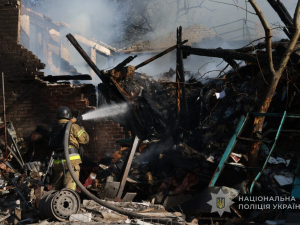 Наслідки ворожого удару по Запоріжжю 16 липня, фото: Нацполіція 