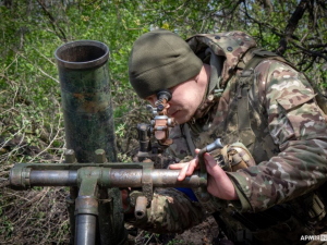 У Запорізькій області мінометники героїчно тримають лінію фронту - відео