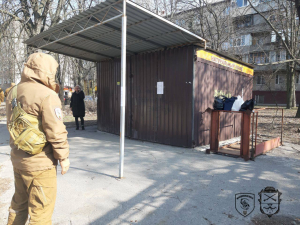 У Шевченківському районі Запоріжжя демонтували незаконний МАФ
