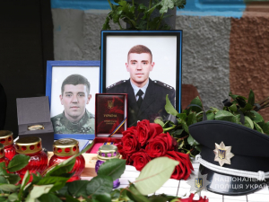 Пам’ять про героїв - у Запоріжжі відкрили  меморіальні  дошки  загиблим поліцейським (фото)
