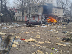 Росіяни обстріляли житловий район окупованого міста Пологи — є загиблі і поранені