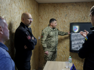 Міністр оборони України перевірив ППО та фортифікації на Запоріжжі (фото, відео)