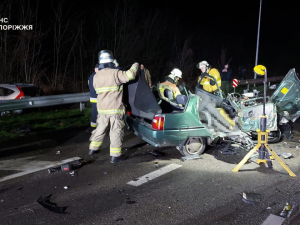 На трасі під Запоріжжям сталася смертельна ДТП: загинули дві жінки, серед постраждалих — немовля