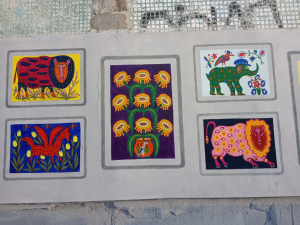 Стало відомо, хто прикрасив запорізьку багатоповерхівку розписами в стилі Марії Примаченко - фото