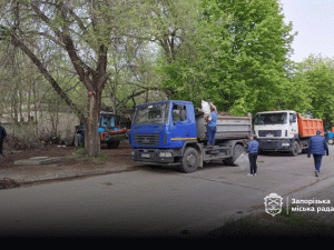 Завершення толоки – у Вознесенівському районі Запоріжжя провели масштабне прибирання (фото)