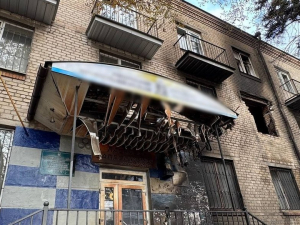 Пошкоджений коледж і зруйновані кабінети – як у Запоріжжі виглядає будівля після атаки дронів-камікадзе (фото, відео)