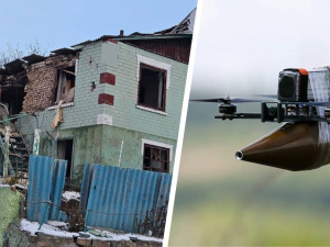 Атака на Запорізький район: росіяни поранили людину та пошкодили будинки КАБами (фото)