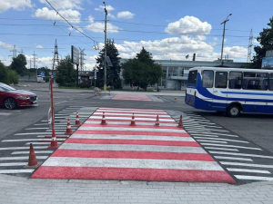 Жодної ДТП - у поліції розповіли, як вплинуло на аварійність встановлення "підвищених" пішохідних переходів у Запоріжжі