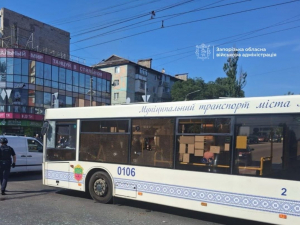 Атака на муніципальний автобус у Запоріжжі 29 червня