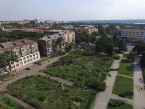 Сквер у центрі Запоріжжя перейменували на честь відомого активіста, який загинув на фронті