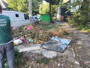 У центрі Запоріжжя виявили нове стихійне сміттєзвалище (фото)
