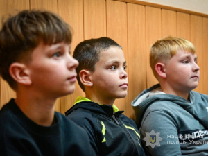 У Запоріжжі троє дітей допомогли поліції знайти зниклу дитину