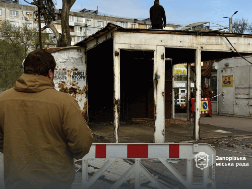 Підприємців попереджали: у Запоріжжі демонтували незаконні торгові точки (фото)
