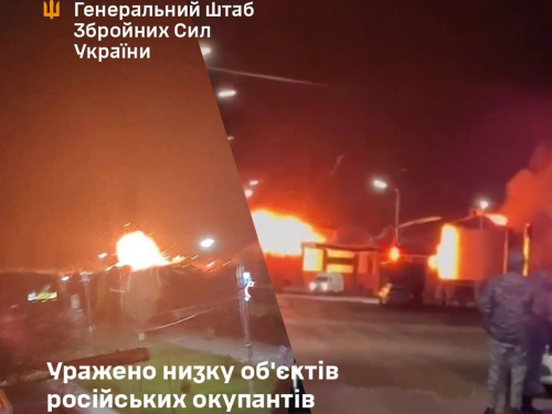 Контроль над ППО та безпілотниками - ЗСУ вдарили по російських об&#039;єктах на окупованій частині Запорізької області