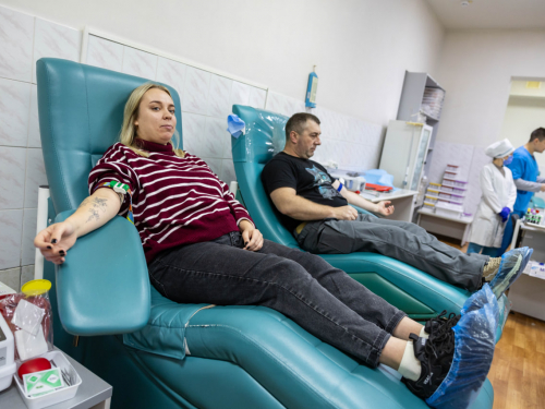 Традиція творити добро: працівники одного з запорізьких підприємств взяли участь у черговій донорській акції