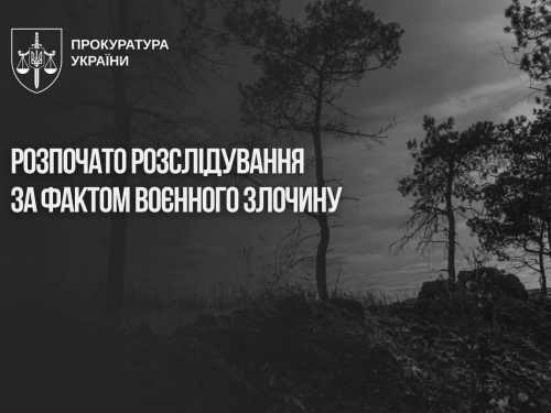 На Гуляйпільському напрямку Запорізької області росіяни розстріляли українських військовополонених