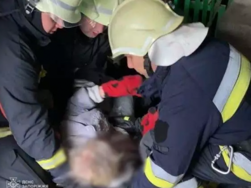 Впала у підвал і травмувалася – у Запоріжжі врятували пенсіонерку (відео)