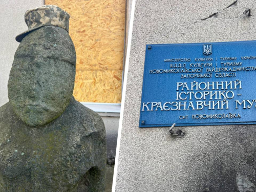 На Запоріжжі військові врятували кам’яних баб від російських авіабомб (фото)