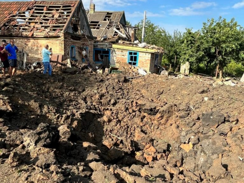 Вночі ворог обстріляв селища неподалік від Запоріжжя - наслідки, фото