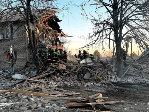 В окупованому селі Бердянського району обвалилася багатоповерхівка — загинули діти